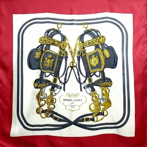 Vintage Hermes Silk Scarf - Picture 1 of 3